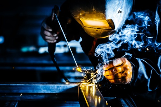Schweißer, Schweißen, Metall, Herstellendes Gewerbe, Funken